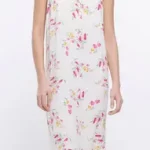 Yellow Floral Slip Maxi Dress
