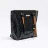 Black RI Monogram Shopper Bag