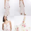 Yellow Floral Slip Maxi Dress