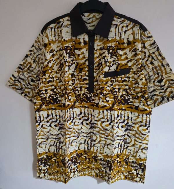 Men African/European short sleeve shirt