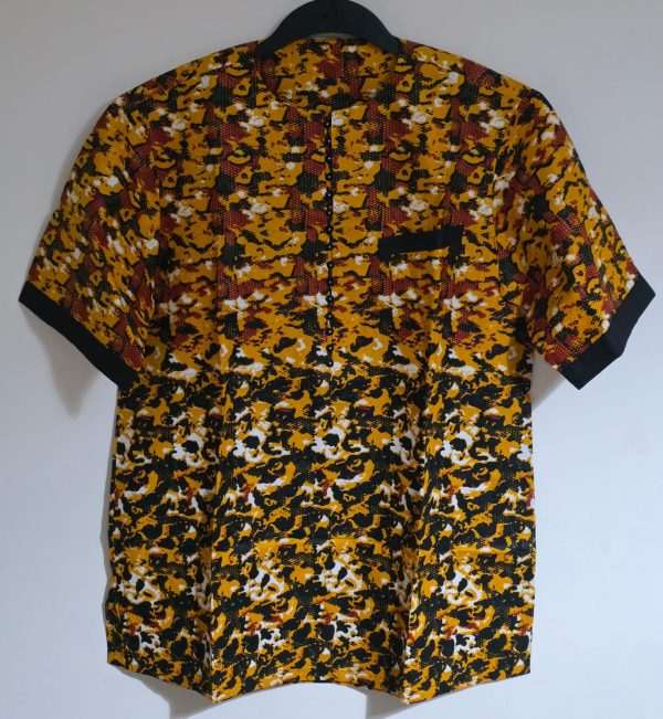 Men African  short sleeve shirt
