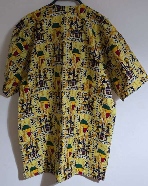 Men African  short sleeve shirt