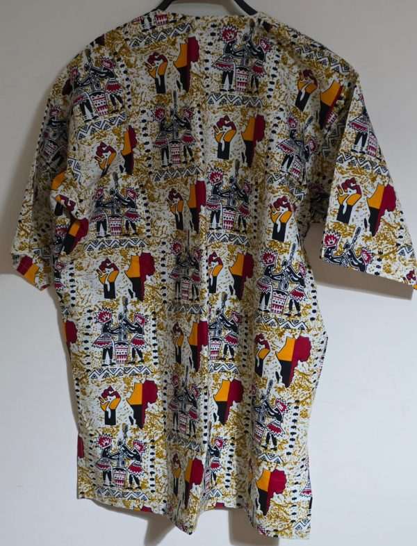 Men African  short sleeve shirt