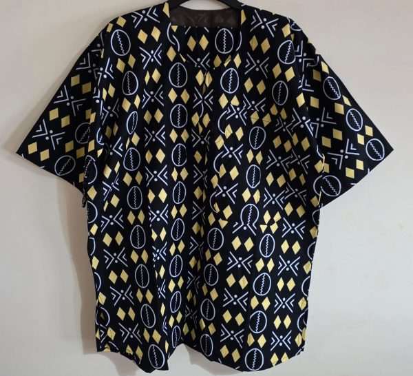 Men African short sleeve shirt