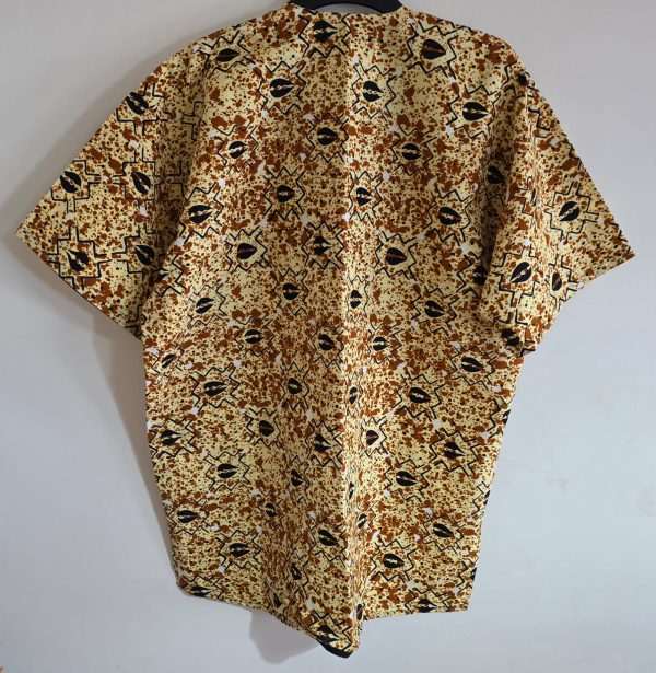 Men African short sleeve shirt