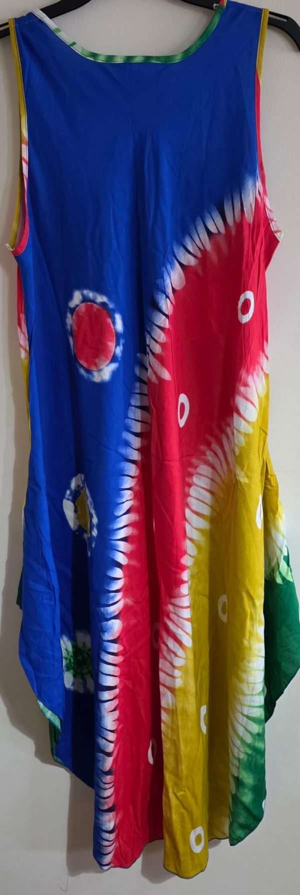 Women Vibrant African print short dress