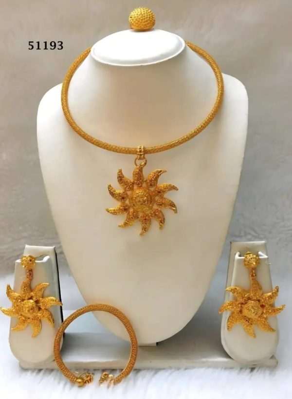 Gold Plated Necklace set
