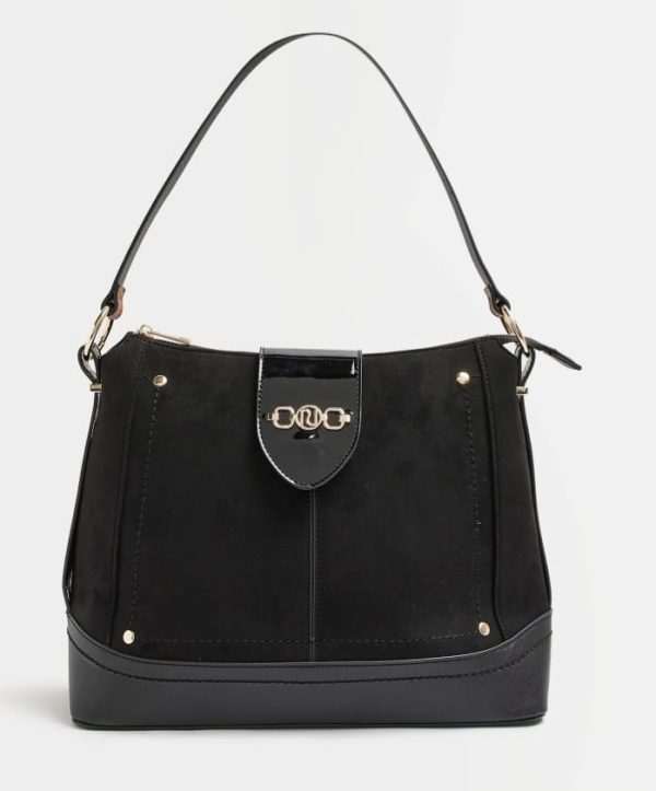 River Island black shoulder bag
